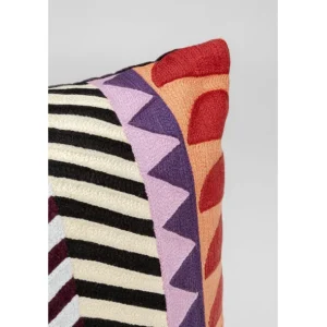 Outlet KARE Design Cushion Colour Block Zig Zag 45x45cm