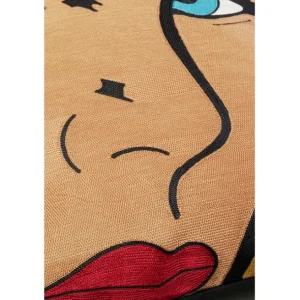 Best KARE Design Cushion Comic Lady 50x50cm