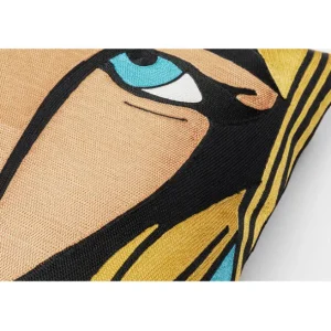 Best KARE Design Cushion Comic Lady 50x50cm
