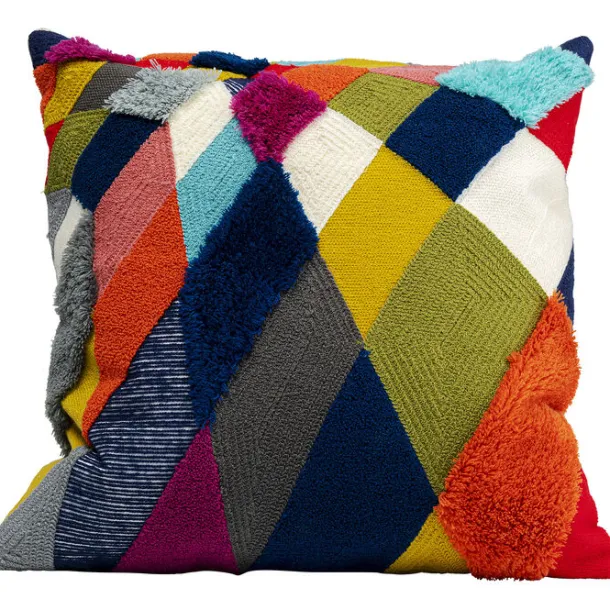 cushion_diamonds_multi_xc_0.webp Online KARE Design Cushion Diamonds Multi 45x45cm