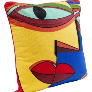 Sale KARE Design Cushion Faccia Arte Colore Right 50x50cm