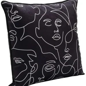 Fashion KARE Design Cushion Faces 45x45cm