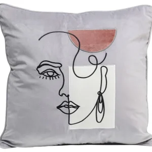 Fashion KARE Design Cushion Mademoiselle 45x45cm