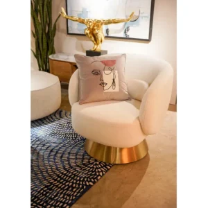Fashion KARE Design Cushion Mademoiselle 45x45cm