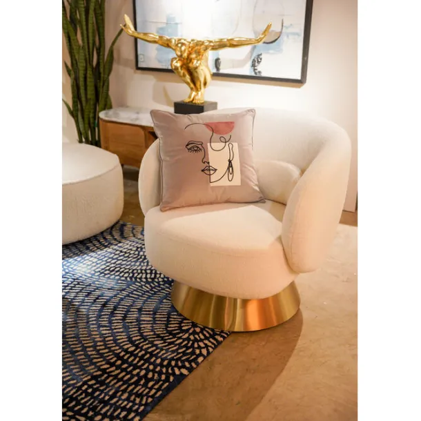 cushion_mademoiselle_xcm_1.webp Fashion KARE Design Cushion Mademoiselle 45x45cm