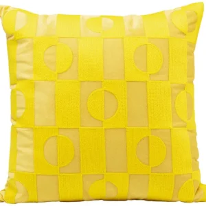 Fashion KARE Design Cushion Phase Yellow 45x45cm