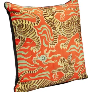 Discount KARE Design Cushion Tiger Love Red 45x45cm