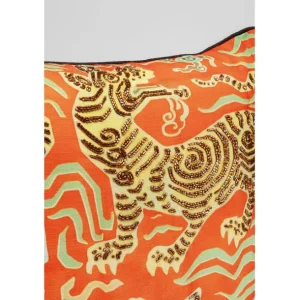 Discount KARE Design Cushion Tiger Love Red 45x45cm
