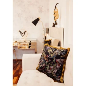 Hot KARE Design Cushion Tropical Garden Fringe 45x45cm