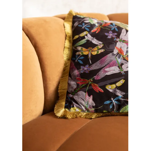 cushion_tropical_garden_f_2.webp Hot KARE Design Cushion Tropical Garden Fringe 45x45cm