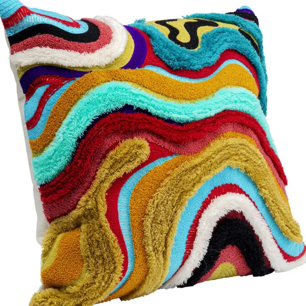 cushion_waves_multi_xcm_6.webp Clearance KARE Design Cushion Waves Multi 45x45cm