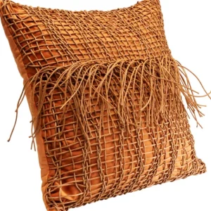Clearance KARE Design Cushion Zoe Fringes 45x45cm