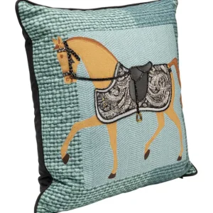Sale KARE Design CushionShow Horse Plaid 45x45cm