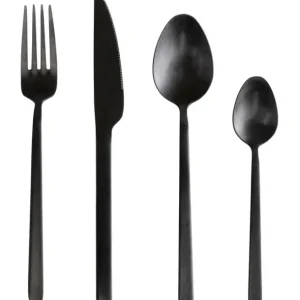 Fashion KARE Design Cutlery Gloria Matt Black (16/part)