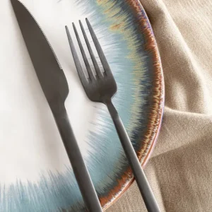 Fashion KARE Design Cutlery Gloria Matt Black (16/part)