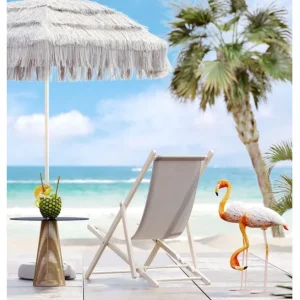 Online KARE Design Deckchair Easy Summer Grey