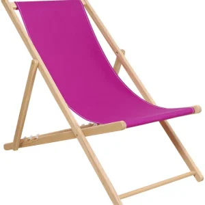 Fashion KARE Design Deckchair Easy Summer Pink