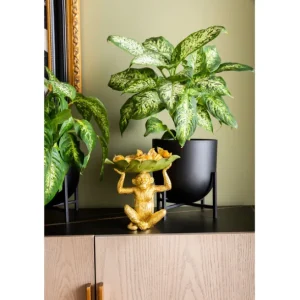 Hot KARE Design Deco Bowl Banana Leaf 14x24cm