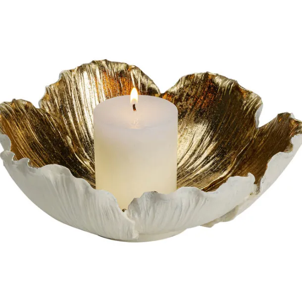 deco_bowl_flower_bloom_cr_2-1.webp Fashion KARE Design Deco Bowl Flower Bloom Cream Gold Ø25cm