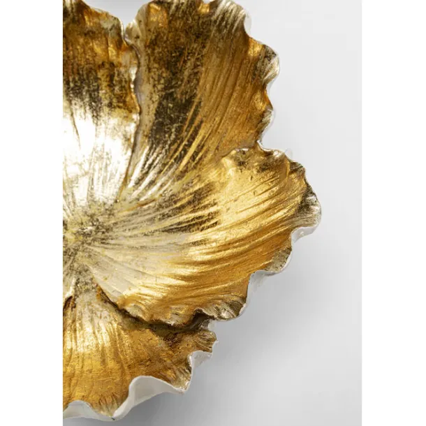 deco_bowl_flower_bloom_cr_5.webp Clearance KARE Design Deco Bowl Flower Bloom Cream Gold Ø20cm