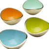 Hot KARE Design Deco Bowl Samba Colore Plain (4/Set)