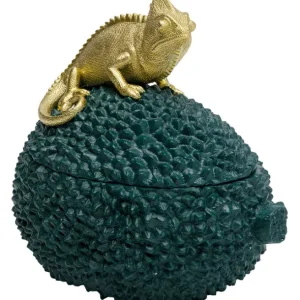 Hot KARE Design Deco Box Jackfruit Chameleon 20cm