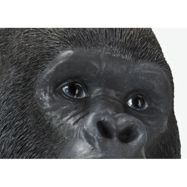 deco_figur_monkey_gorilla_7.webp Fashion KARE Design Deco Figur Monkey Gorilla Side Medium Black