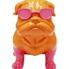 Fashion KARE Design Deco Figure Fashion Dog Pink 37cm