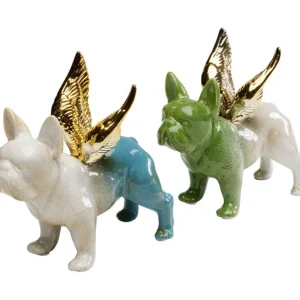 Clearance KARE Design Deco Figurine Angel Wings Dog Assorted