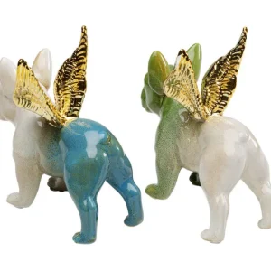 Clearance KARE Design Deco Figurine Angel Wings Dog Assorted