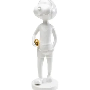 Discount KARE Design Deco Figurine Ball Girl White 41cm