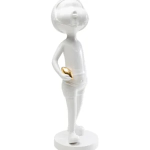Discount KARE Design Deco Figurine Ball Girl White 41cm