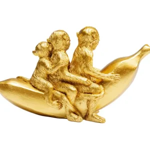 Outlet KARE Design Deco Figurine Banana Ride 12cm