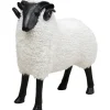 Hot KARE Design Deco Figurine Bathilde Ram White 78cm