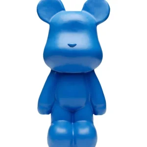Hot KARE Design Deco Figurine Bear Blue 51cm