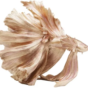 Online KARE Design Deco Figurine Betta Fish Gold