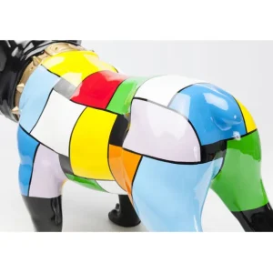 Clearance KARE Design Deco Figurine Bulldog Colore