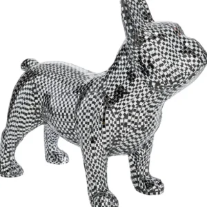 Best KARE Design Deco Figurine Bulldog Disco 36cm