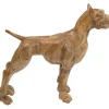 Best KARE Design Deco Figurine Bulldog Wood 70x78cm