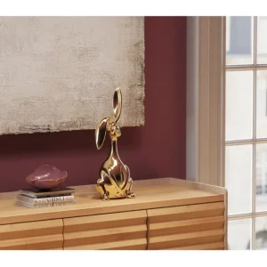 Sale KARE Design Deco Figurine Bunny Gold 52cm
