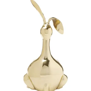Fashion KARE Design Deco Figurine Bunny Gold 37cm
