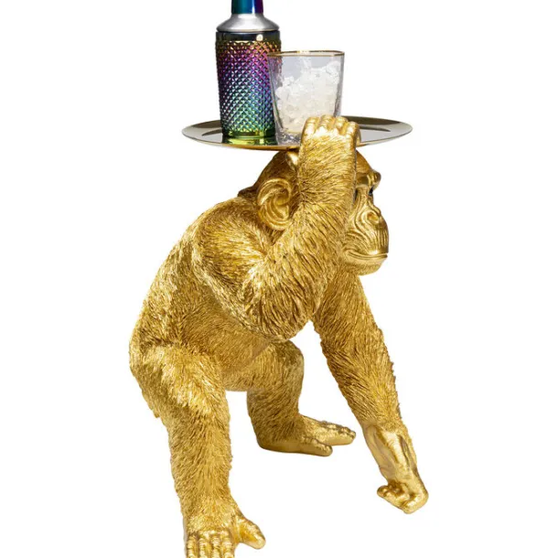 deco_figurine_butler_play_5.webp Sale KARE Design Deco Figurine Butler Playing Chimp Gold 52cm