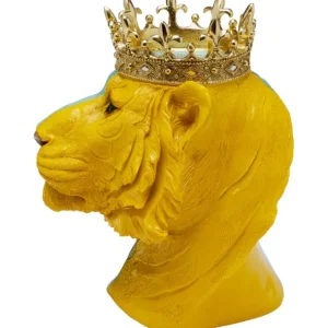 Hot KARE Design Deco Figurine Crowned Tiger 33cm