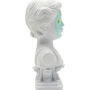 New KARE Design Deco Figurine Cucumber Mask 20cm