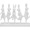 Clearance KARE Design Deco Figurine Dancing Rabbits 40cm