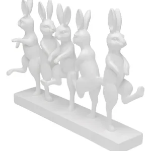 Clearance KARE Design Deco Figurine Dancing Rabbits 40cm