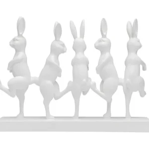 Clearance KARE Design Deco Figurine Dancing Rabbits 40cm