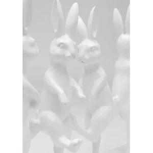 Clearance KARE Design Deco Figurine Dancing Rabbits 40cm