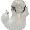Hot KARE Design Deco Figurine Disco Polar Bear 26cm