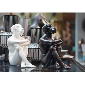 Sale KARE Design Deco Figurine Dog Marc Black